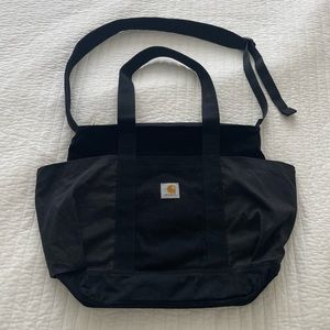 [ SOLD ] Carhartt Work in Progress WIP black medley tote bag